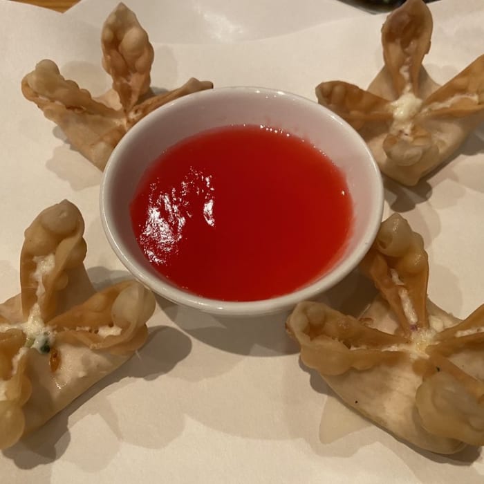 Crab & Cream Cheese Wonton.