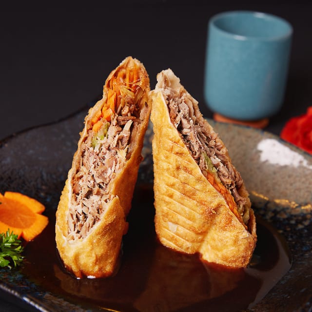 Duck Spring Roll.