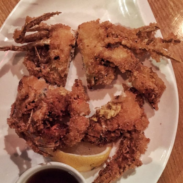 Soft Shell Crab Tempura.