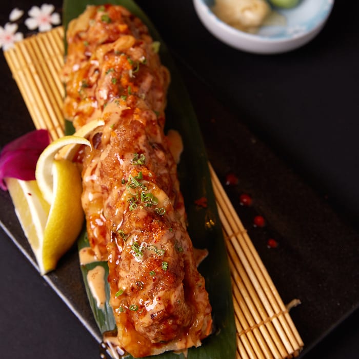 Spicy Tuna Eggplant.