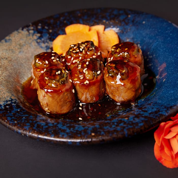 Beef Negimaki.