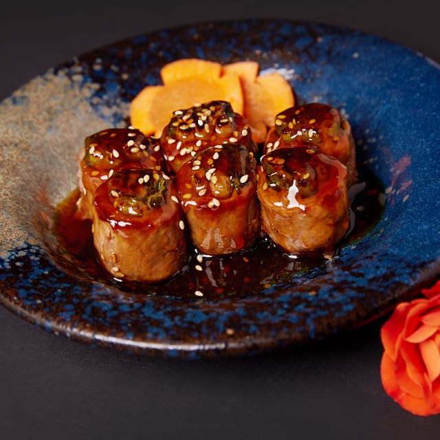 Beef Negimaki.