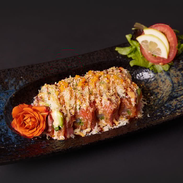 Megu Sashimi Roll (No Rice).