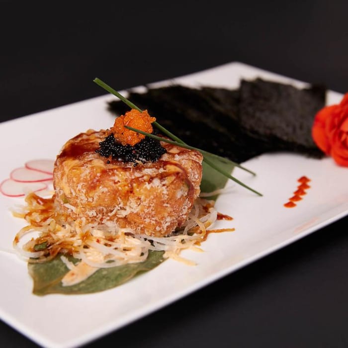 Spicy Tuna Hot Appetizer.