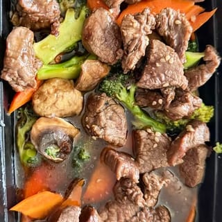 Filet Mignon Teppanyaki Lunch