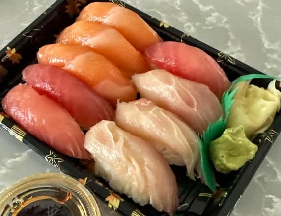 Tri-Color Sushi.