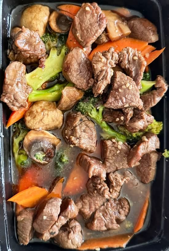 Filet Mignon Teppanyaki.